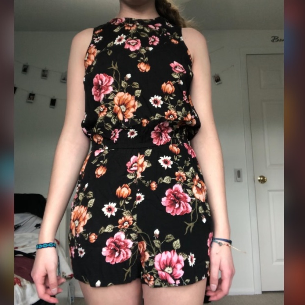 Floral Romper